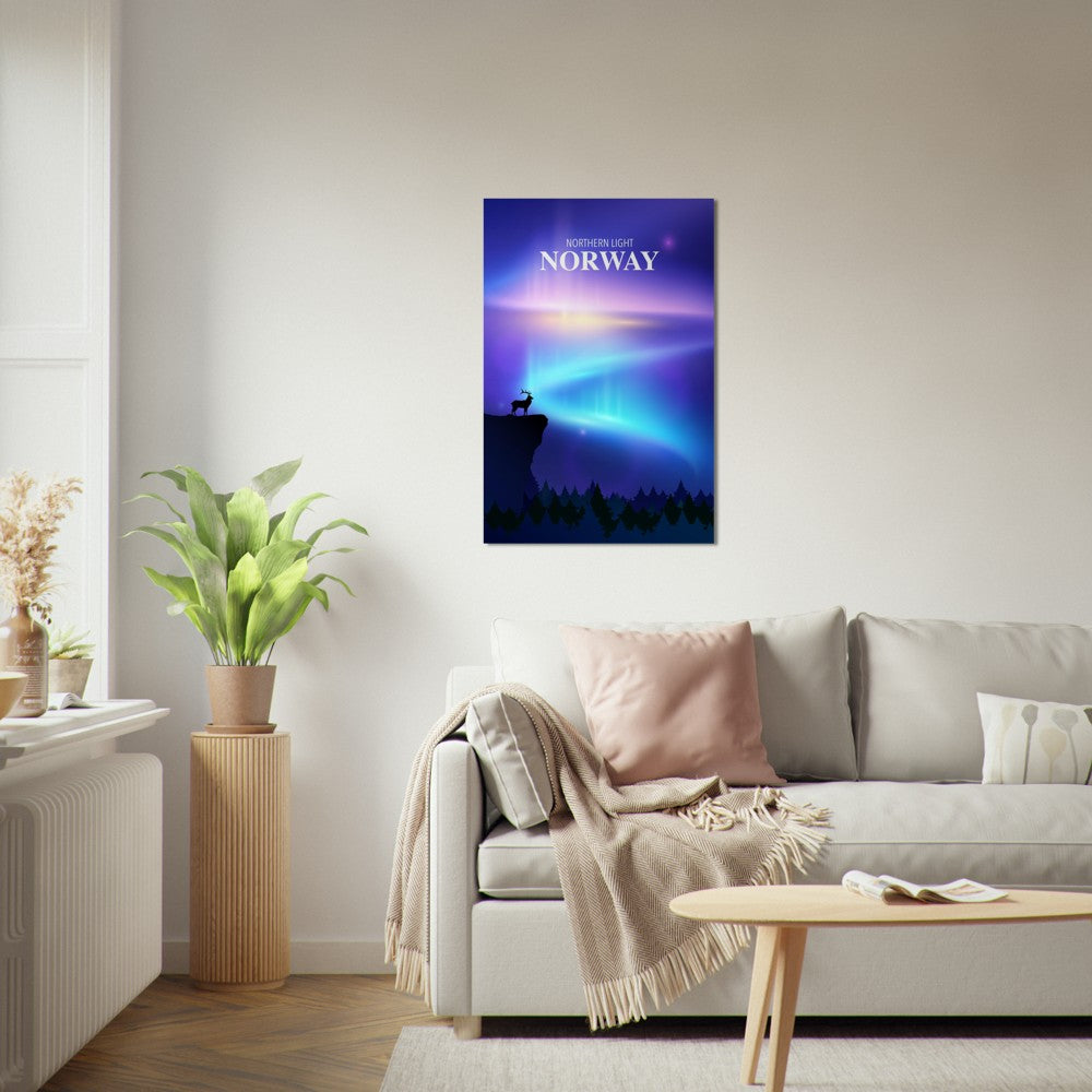 Aurora Boreal Norway (Premium Poster)