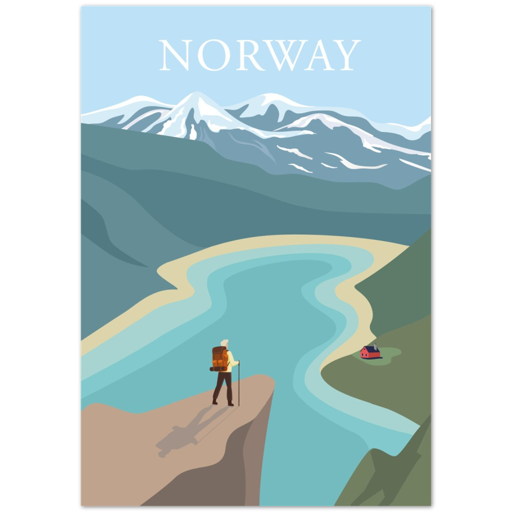 Vintage Norwegian Fjords